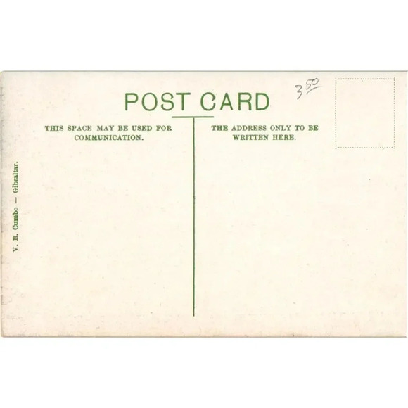 Rosia Bay Gibraltar Postcard - Picture 2 of 2